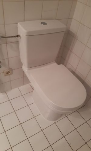 Plaatsing nieuw toilet JH Workx sanitair