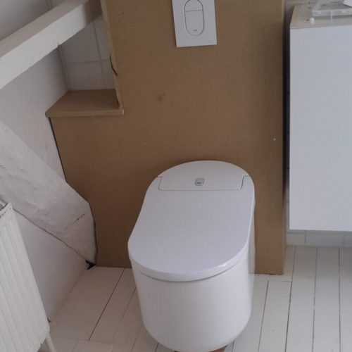 Plaatsing douche-toilet JH Workx sanitair